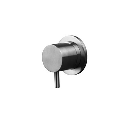 inox | stainless steel single-lever tub/shower diverter trim set | Grifería para duchas | Blu Bathworks