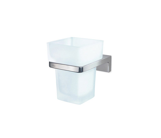 luxa | glass holder and glass | Zahnbürstenhalter | Blu Bathworks