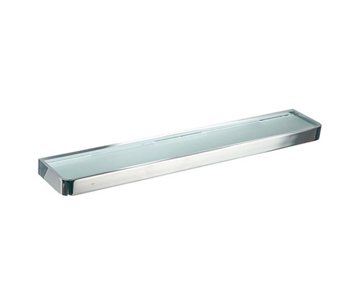luxa | 24" glass shelf | Repisas / Soportes para repisas | Blu Bathworks
