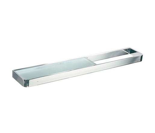 luxa | 24" glass shelf & towel bar | Towel rails | Blu Bathworks