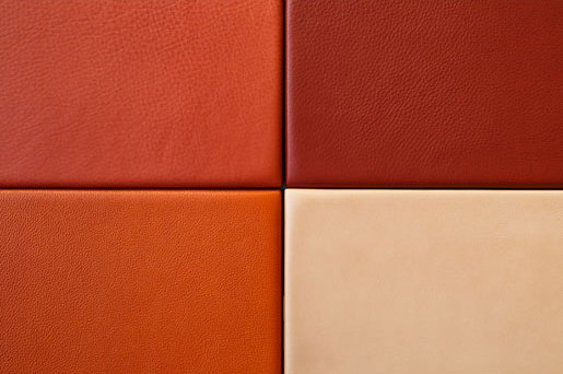 Flat Wrap Wall Panel | Leather tiles | Spinneybeck