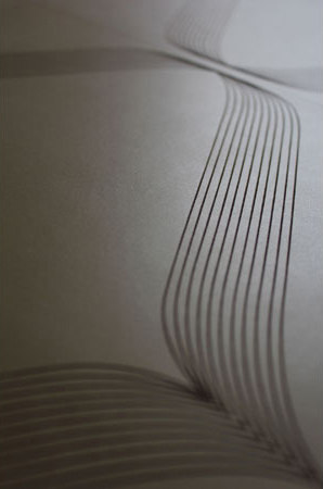 Ribbon Laser Engraved Tile | Leather tiles | Spinneybeck