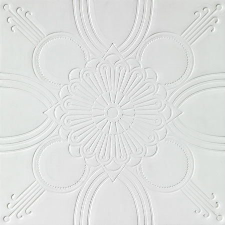 Starflower Debossed Tile | Piastrelle cuoio | Spinneybeck