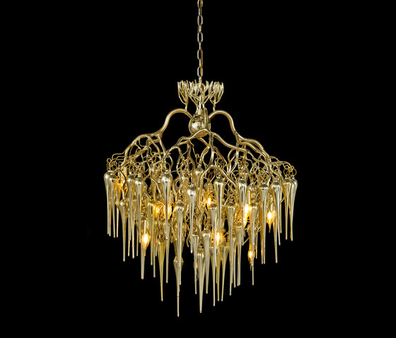 Hollywood icicles chandelier | Lampadari | Brand van Egmond