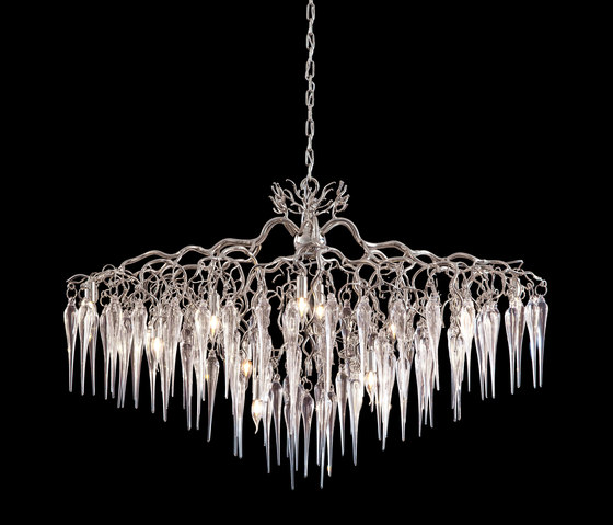 Hollywood icicles chandelier | Kronleuchter | Brand van Egmond