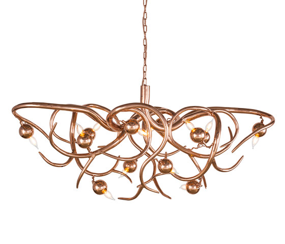 Eve chandelier oval | Lámparas de araña | Brand van Egmond