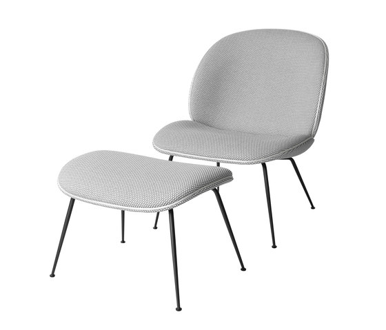 Beetle Lounge Chair and Stool | Sillones | GUBI