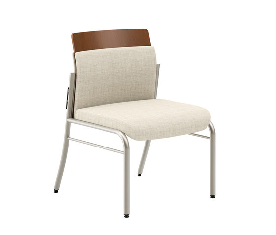 Confide Guest Chair Armless | Sillas | Kimball International