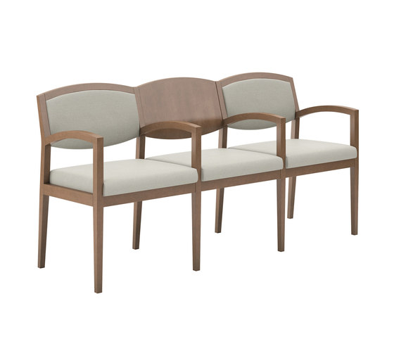 Eloquence Three Seat Tandem Guest | Chaises | National Office Furniture