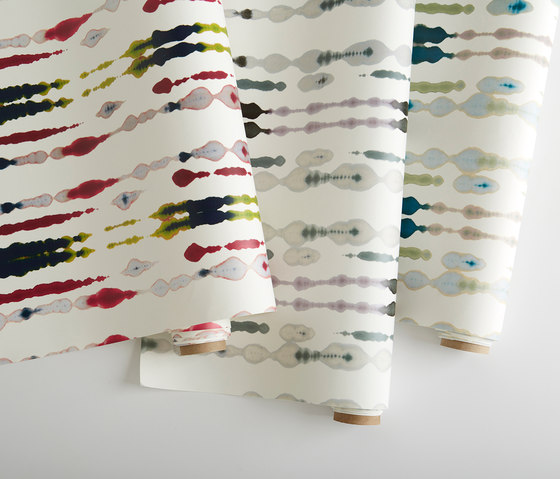 Shibori Series - Shibori Stripe Wall | Dekorstoffe | Designtex