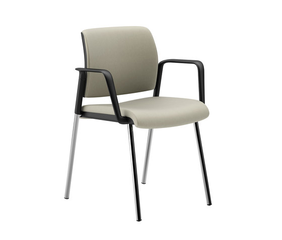 Lavoro Guest Chair with Upholstered Back & Seat | Sillas | National Office Furniture
