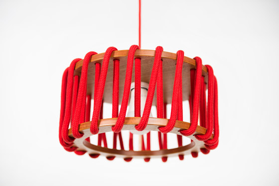 Macaron Pendant Lamp, red | Lampade sospensione | EMKO PLACE