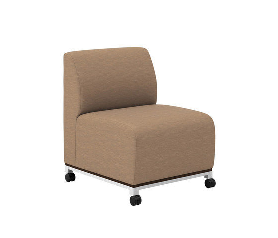 Swift One Seat Lounge Armless Mobile | Sillones | Kimball International