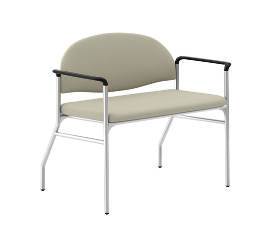 Tag Bariatric Arc Back Upholstered Back/Wall Saver Legs | Sillas | National Office Furniture