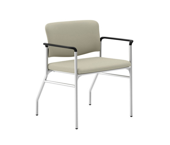 Tag Mid-Sized Bariatric Square Back Upholstered Back/Wall Saver Legs | Stühle | National Office Furniture