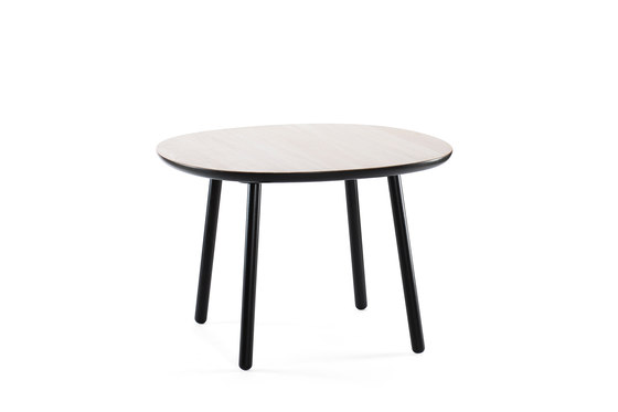 Naïve Dining Table, round, black | Mesas comedor | EMKO PLACE