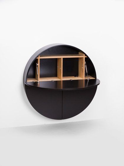 Pill Multifunctional cabinet, black | Shelving | EMKO PLACE