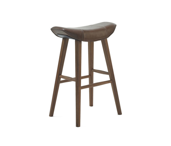 Kya | Kitchen Stool with wooden frame | Counter stools | FREIFRAU MANUFAKTUR