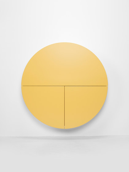 Pill Secrétaire mural jaune et blanc | Étagères | EMKO PLACE