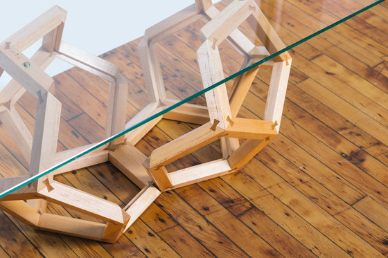 The Maple Split Polyhedron | Tavolini bassi | Bellwether Furniture