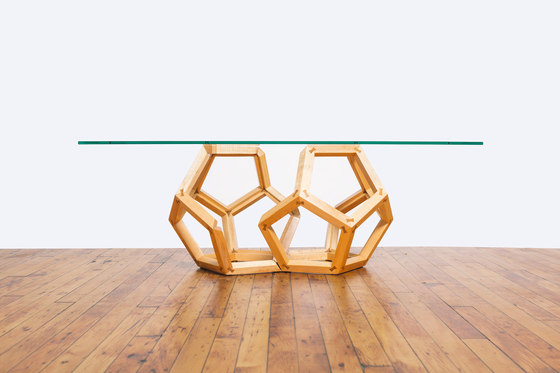 The Maple Split Polyhedron | Tavolini bassi | Bellwether Furniture