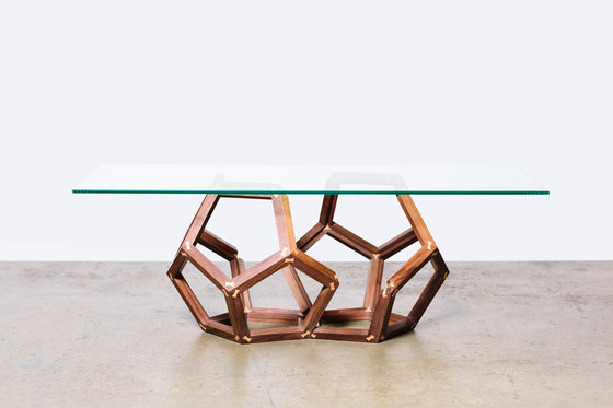 The Walnut Split Polyhedron | Couchtische | Bellwether Furniture