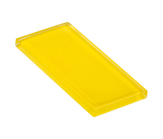 Glasstints | citric yellow glossy | Carrelage en verre | Interstyle Ceramic & Glass