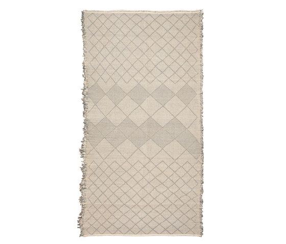 Large Flat Woven Vintage Moroccan Rug | Formatteppiche | Nazmiyal Rugs
