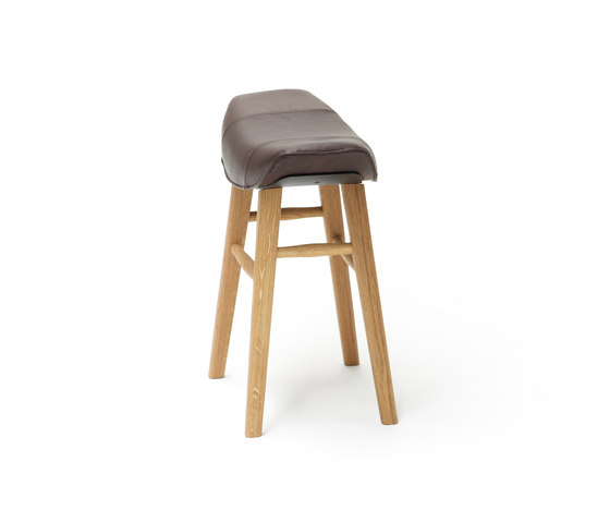 Kya | Stool Seat with wooden frame | Stools | FREIFRAU MANUFAKTUR