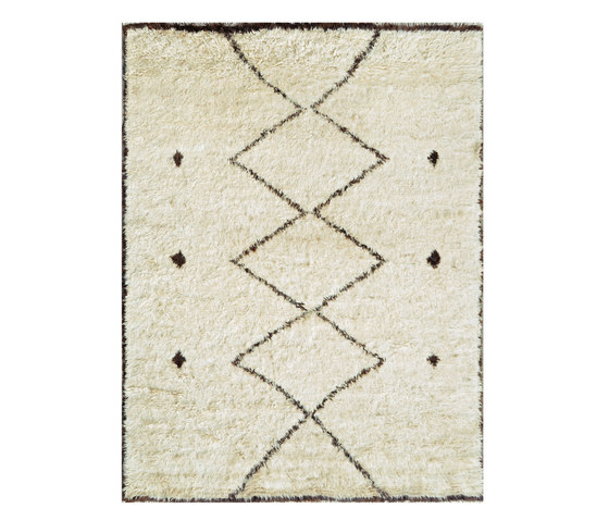 Contemporary Inspired Beni Ourain Rug | Formatteppiche | Nazmiyal Rugs