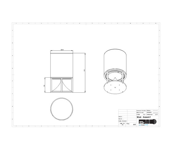 Cylinder Short terracotta | Haut-parleurs | Architettura Sonora