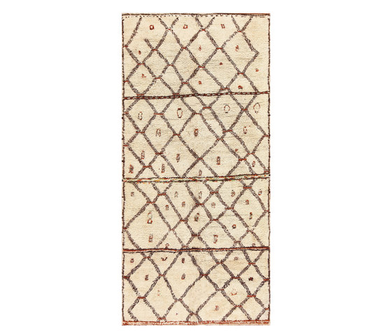 Ivory Vintage Moroccan Rug | Formatteppiche | Nazmiyal Rugs