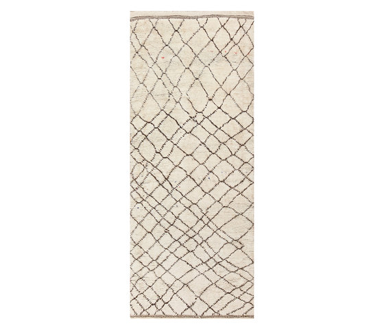 Ivory Vintage Moroccan Rug | Tapis / Tapis de designers | Nazmiyal Rugs