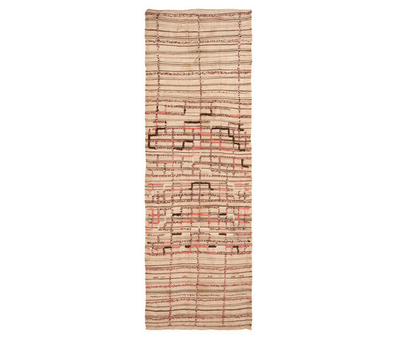 Long And Narrow Vintage Moroccan Rug | Tapis / Tapis de designers | Nazmiyal Rugs