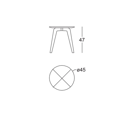 Tommi Side Table | Side tables | black tie