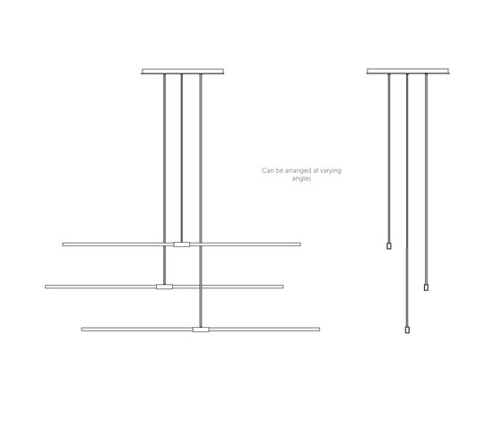 Multiple Pendant | Lámparas de suspensión | STICKBULB