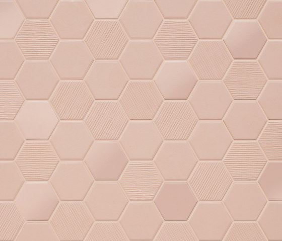 Betonstil Hexa Rosy Blush | Piastrelle ceramica | TERRATINTA GROUP