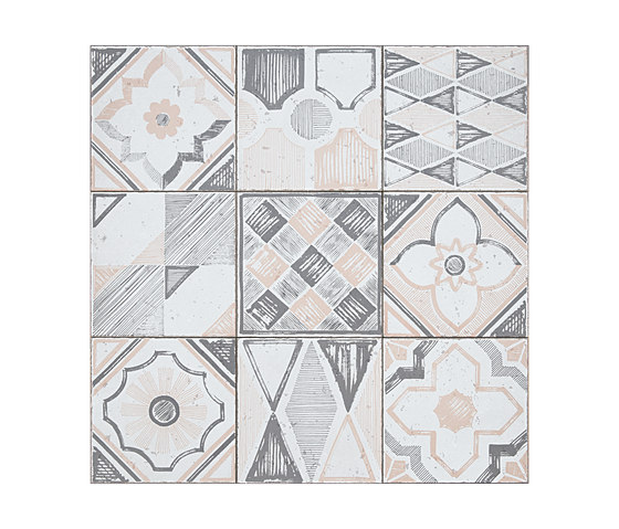 Betonstil MixDecò Rosy Blush satin | Ceramic tiles | TERRATINTA GROUP