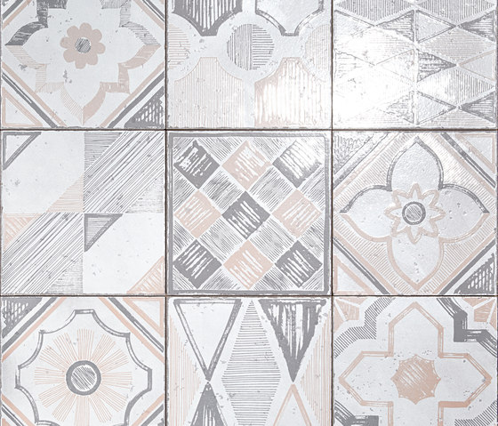 Betonstil MixDecò Rosy Blush wet&shiny | Ceramic tiles | TERRATINTA GROUP