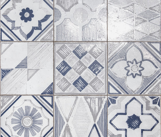 Betonstil MixDecò Deep Navy wet&shiny | Ceramic tiles | TERRATINTA GROUP