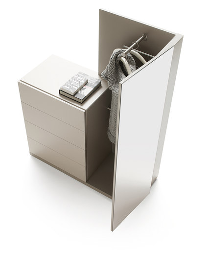 Fildress | drawer unit with mirror | Penderies | CACCARO