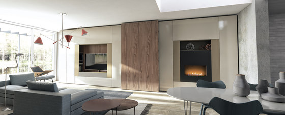Roomy | fireplace module | Cabinets | CACCARO