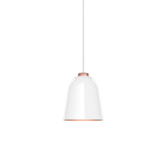 Summera Small White high-gloss | rose | Suspensions | SHAPES