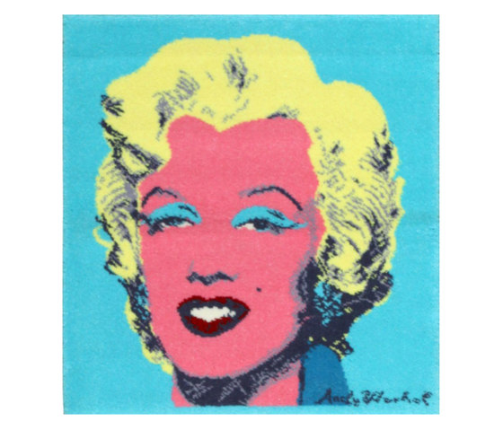 Andy Warhol Marilyn Monroe Rug | Formatteppiche | Nazmiyal Rugs