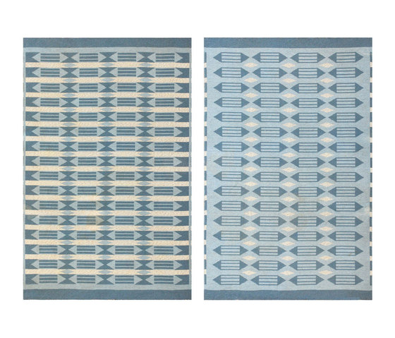 Double Sided Vintage Swedish Carpet | Tapis / Tapis de designers | Nazmiyal Rugs