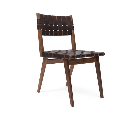 Woven Leather Dining Chair | Sedie | Smilow Design