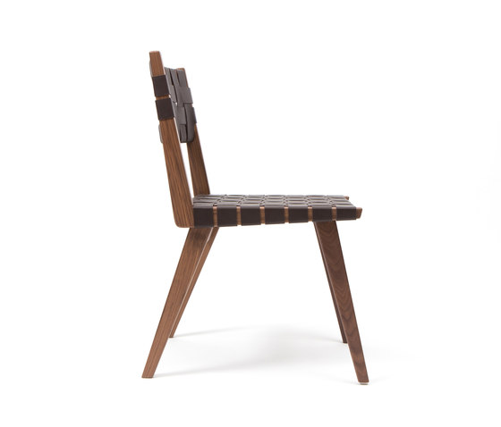 Woven Leather Dining Chair | Sillas | Smilow Design