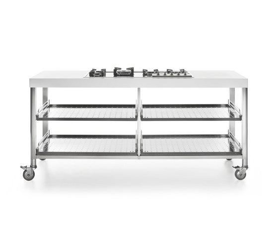 190 Kitchen Carts by ALPES-INOX | Mobile kitchen units