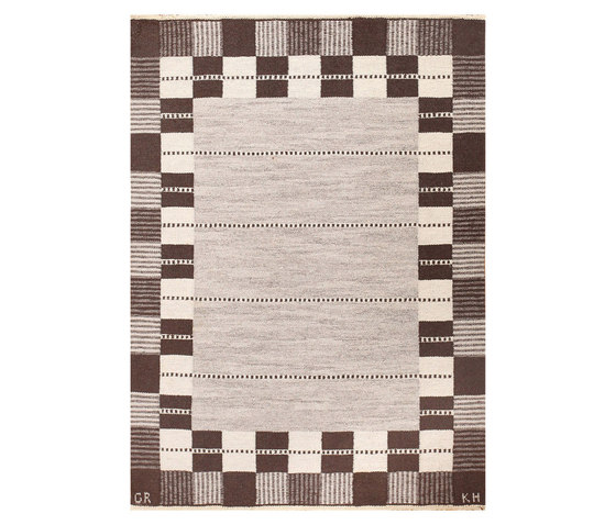 Vintage Swedish Carpet by Klockaregardens Hemslojd | Tapis / Tapis de designers | Nazmiyal Rugs