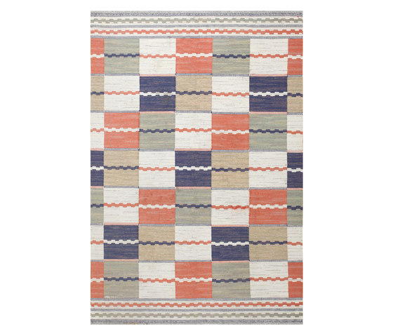 Vintage Swedish Carpet by Marta Maas Fjetterstrom | Tapis / Tapis de designers | Nazmiyal Rugs